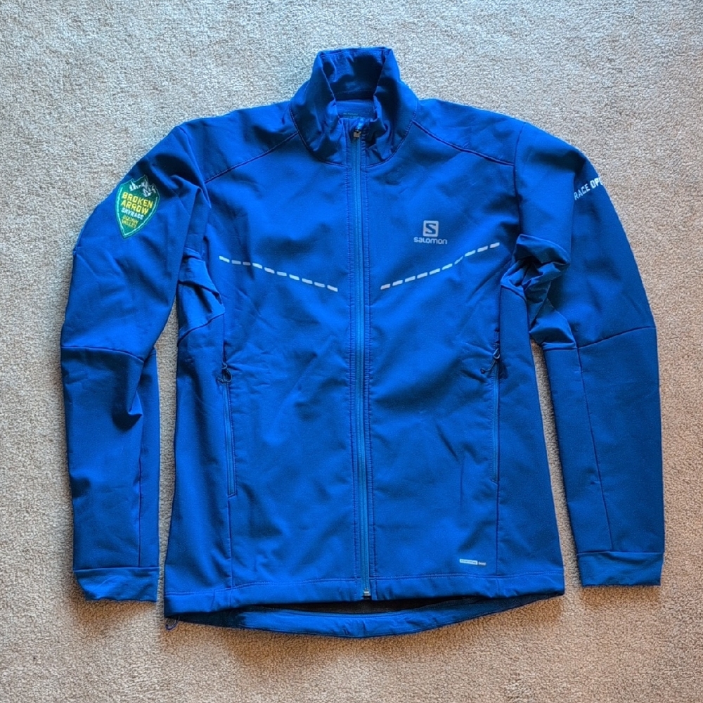 Salomon Blue Medium Performance Jacket - image 1